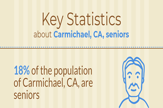 Key Statistics About Carmichael, CA, Seniors [Infographic]